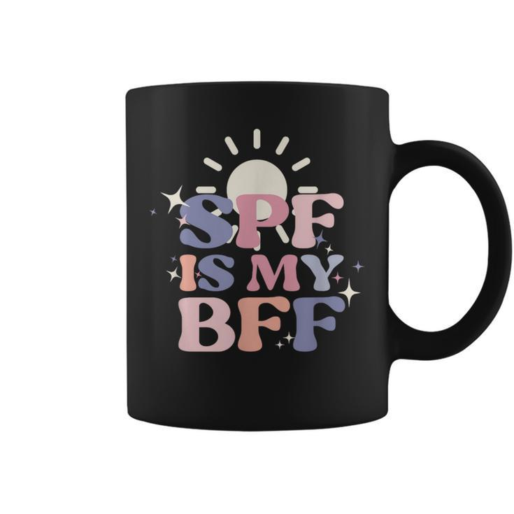 Spf Is My Bff Sunscreen Skincare Esthetician Coffee Mug
