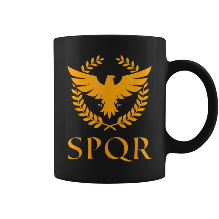 Spqr Roma Roma Regalo Antiguo Taza de café