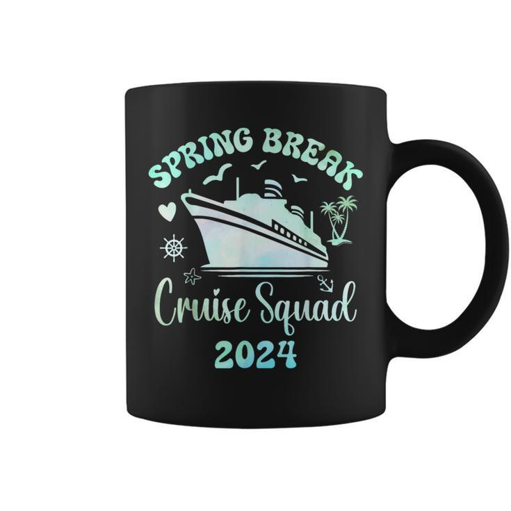 Spring Break Cruise Squad 2024 Trip Family Matching Vacation Coffee Mug