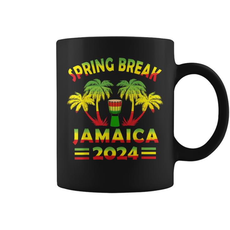 Spring Break Jamaica 2024 Matching Family Vacation Souvenir Coffee Mug