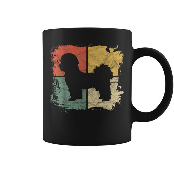 Square Retro Shih Tzu Owner Dog Parents Apparel Dad Mom Coffee Mug