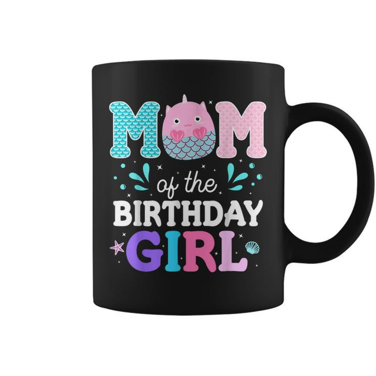 Squish Mom Mallow Matching Squish Birthday Girl Mother's Day Coffee Mug