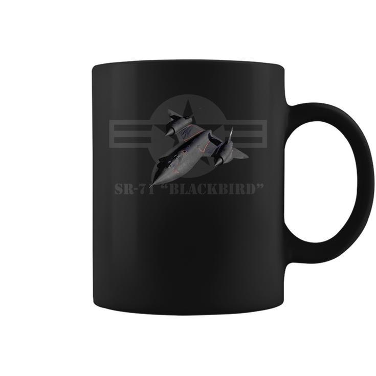 Sr-71 Vintage Cold War Sr71 Air Force Pilot Coffee Mug