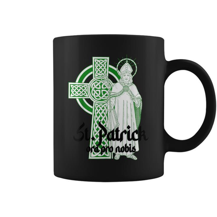 St Patrick Ora Pro Nobis Catholic Ireland Prayer Christian Coffee Mug
