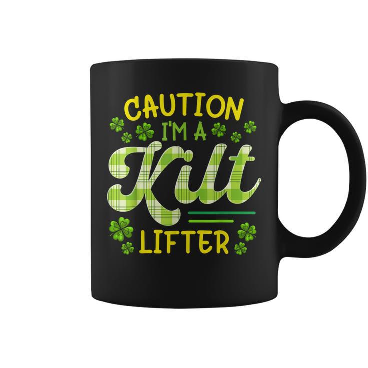 St Patrick's Day Caution I'm A Kilt Lifter StPatrick Coffee Mug