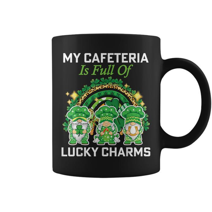 St Patrick's Day Lunch Lady Chef My Cafeteria Workers Coffee Mug
