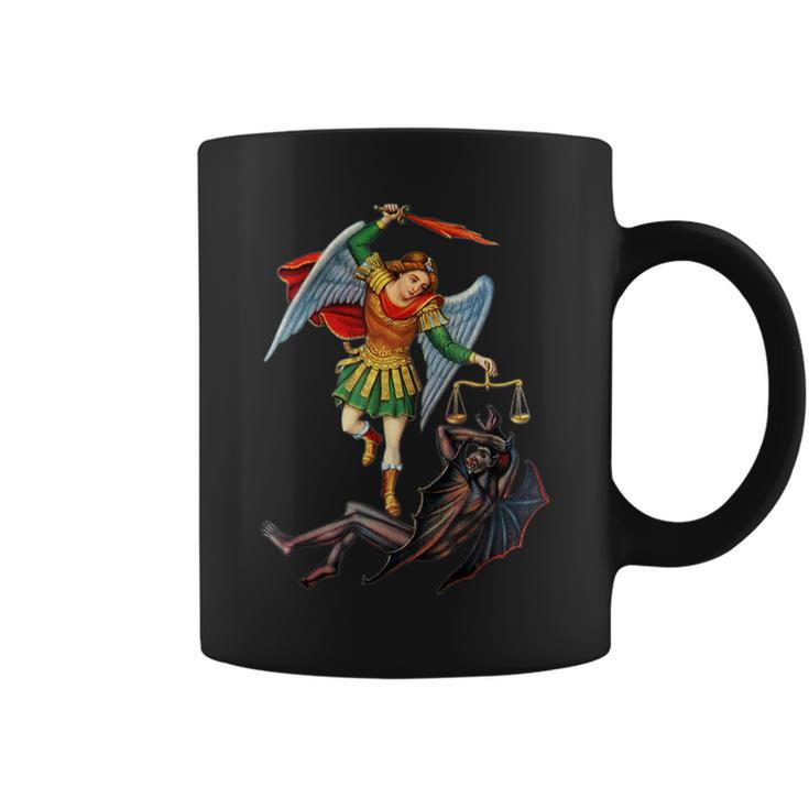 St Saint Michael The Archangel Catholic Angel Warrior Coffee Mug