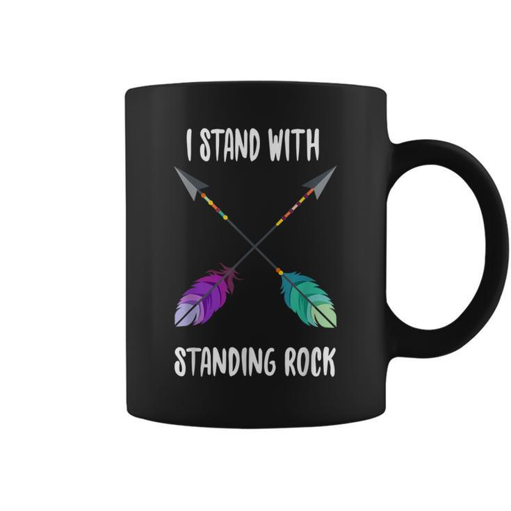 I Stand With Standing Rock Nodapl Mni Wiconi T Coffee Mug