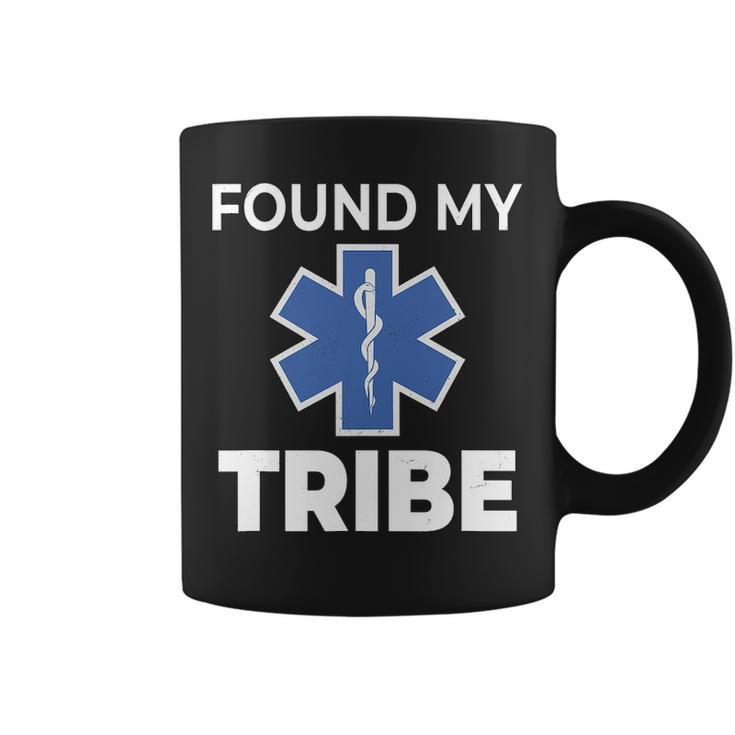 Star Of Life Found My Tribe Ems Pride Emt Coffee Mug