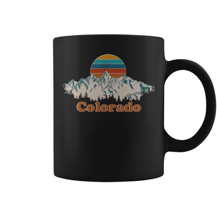 State Of Colorado Mountain View Coffee Mug