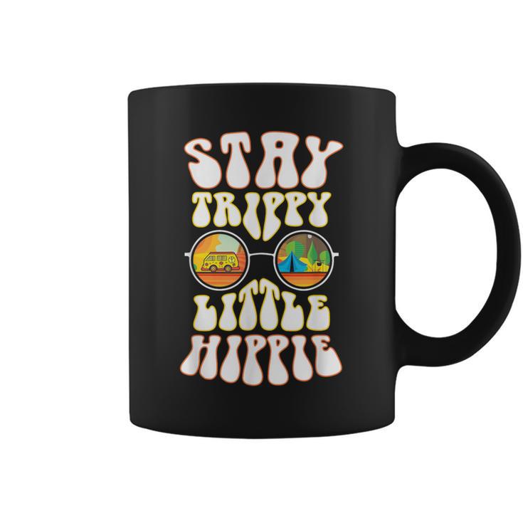 Stay Trippy Little Hippie Hippies Vintage Retro Hippy Coffee Mug