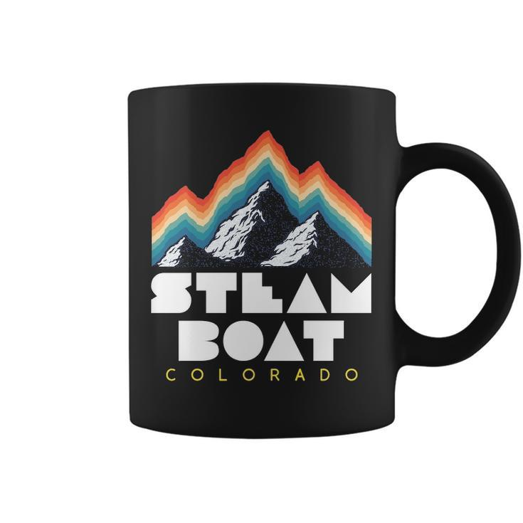 Steamboat Colorado  Usa Ski Resort 1980S Retro Coffee Mug