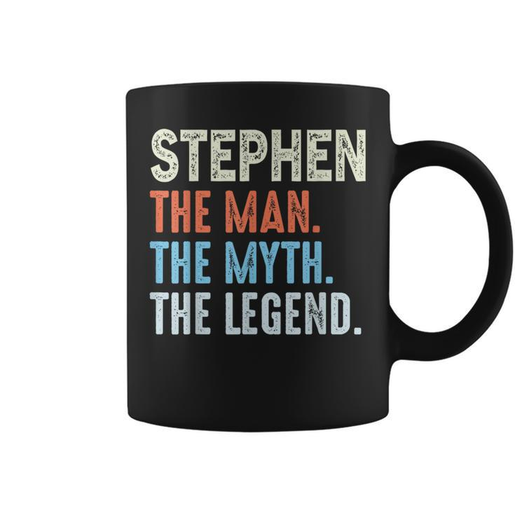 Stephen The Legend Name Personalized Cute Idea Vintage Coffee Mug