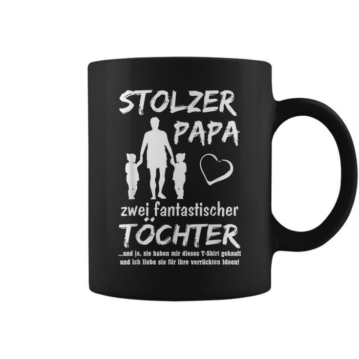 Stolzer Papa Zwei Töchter Idea Tassen