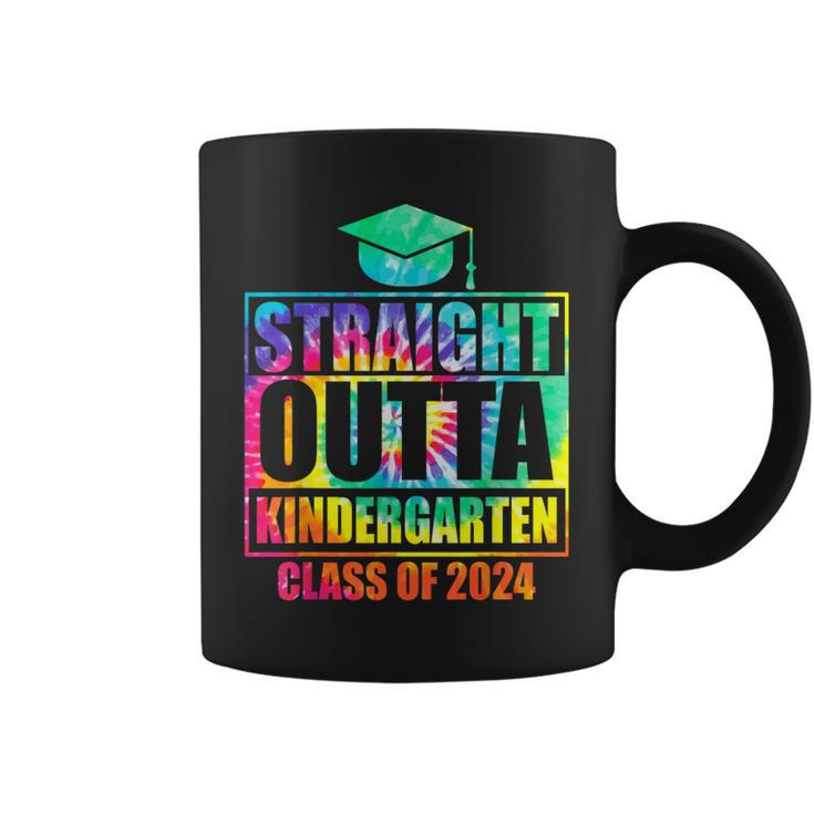 Straight Outta Kindergarten School Graduation Class Of 2024 Coffee Mug