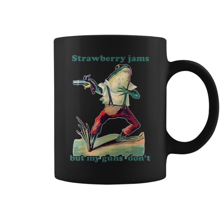 Strawberry Jams But My Guns Don't Coffee Mug