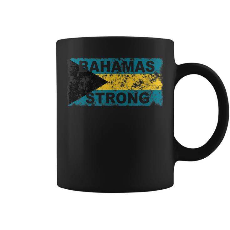 Strong Bahamas Islands Flag Pray Support For Women Coffee Mug