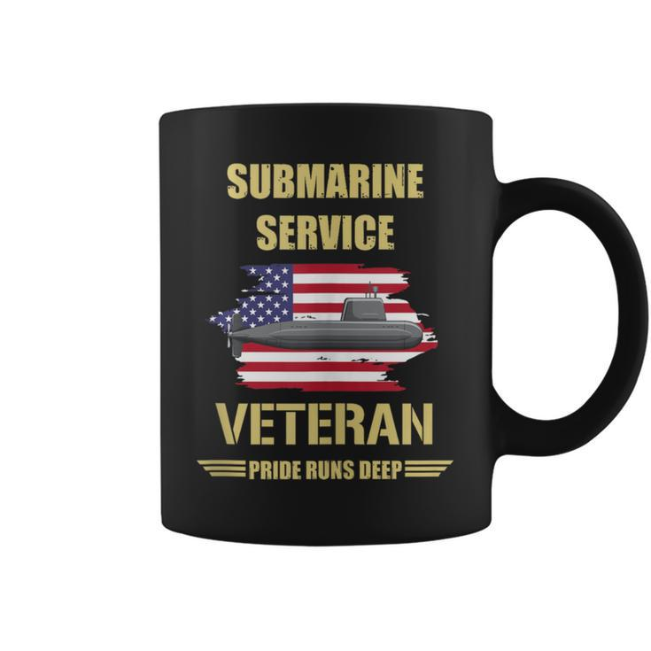 Submarine Service Veteran Pride Runs Deep Veterans Day Coffee Mug