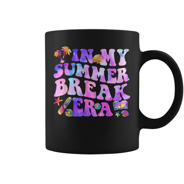 In My Summer Break Era Teacher Tie Dye Last Day Of School Coffee Mug