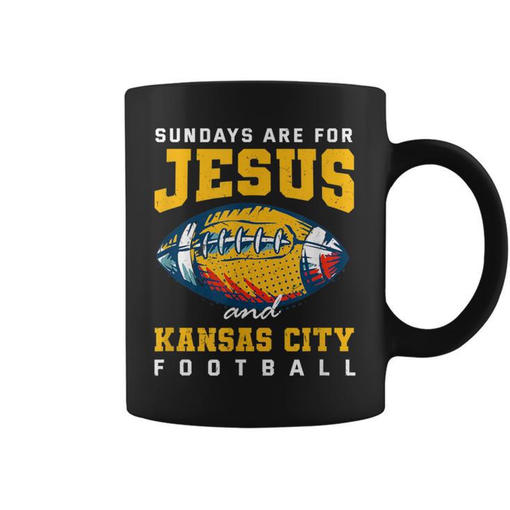 Sundays Are For Jesus And Kansas City Football Missouri Coffee Mug