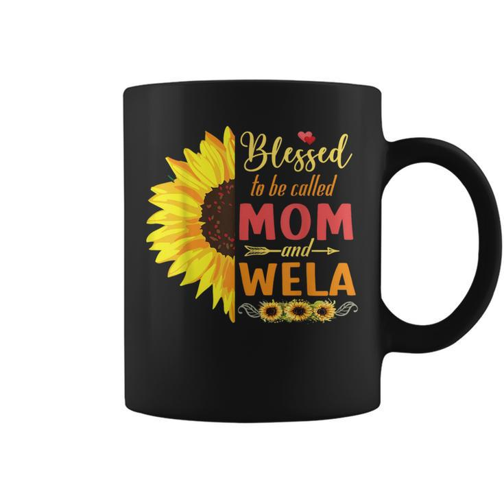 Sunflowers Happy Mothers Blessed To Be Called Mom And Wela Coffee Mug