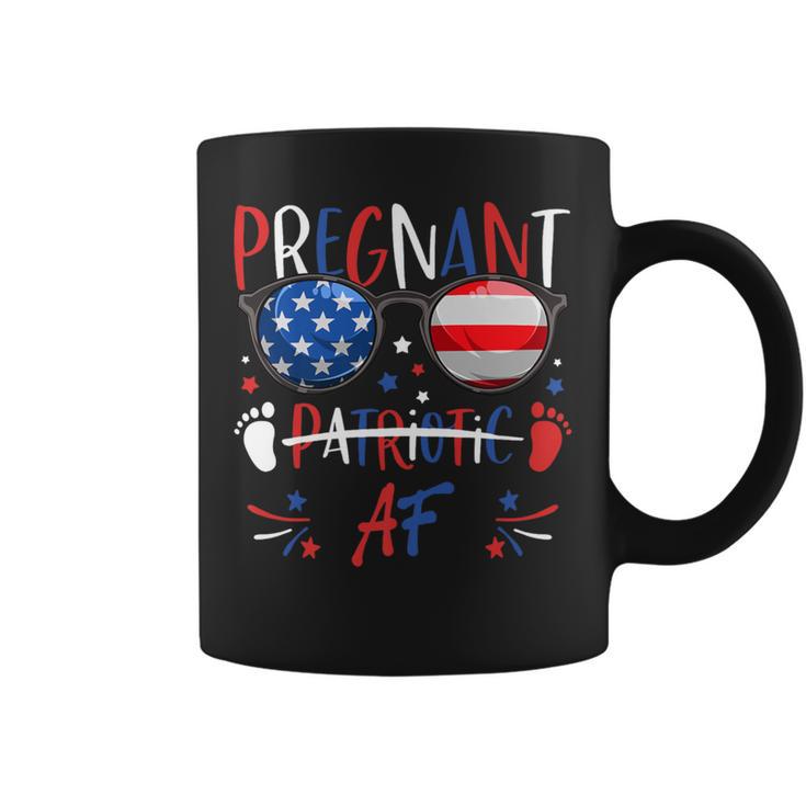 Sunglasses 4Th Of July Patriotic Af Pregnant Pregnancy Coffee Mug