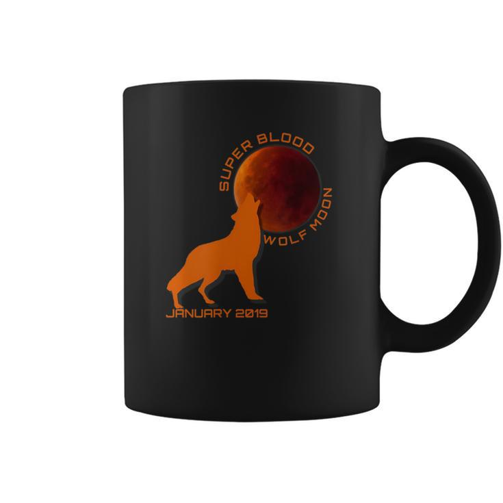 Super Blood Wolf Moon First 2019 Eclipse Coffee Mug