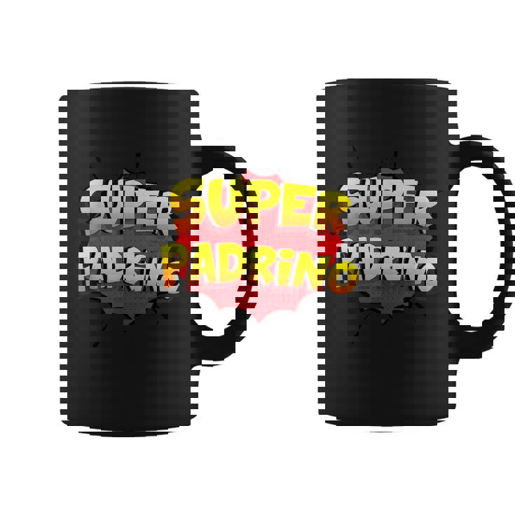 Súper Padrino Regalo Para Padrino De Bautizo Taza de café