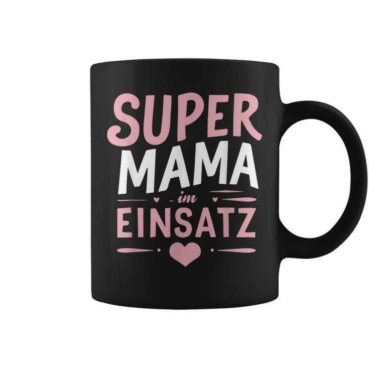 Supermama Im Einsatz Muttertag Beste Mama Baby Ankündigung Tassen