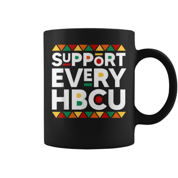 Support Every Hbcu Historical Black College Alumni Coffee Mug