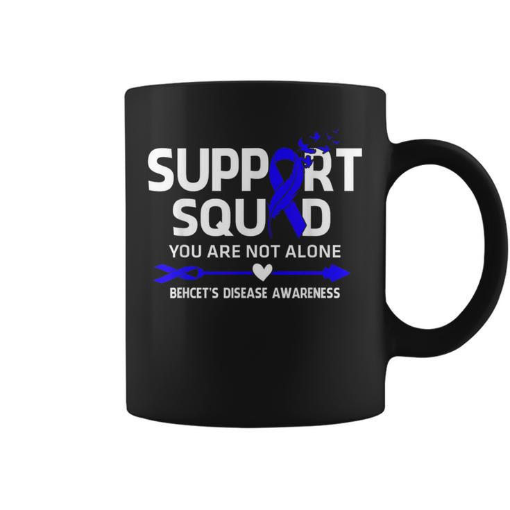 Support Squad You Are Not Alone Behcet's Disease Awareness Coffee Mug