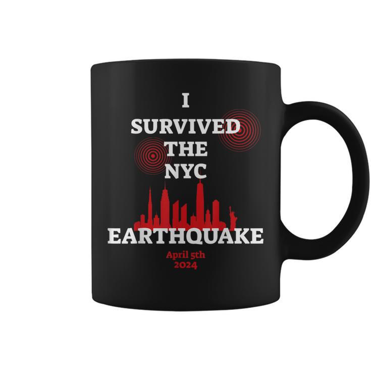 I Survived Nyc Earthquake 2024 Coffee Mug