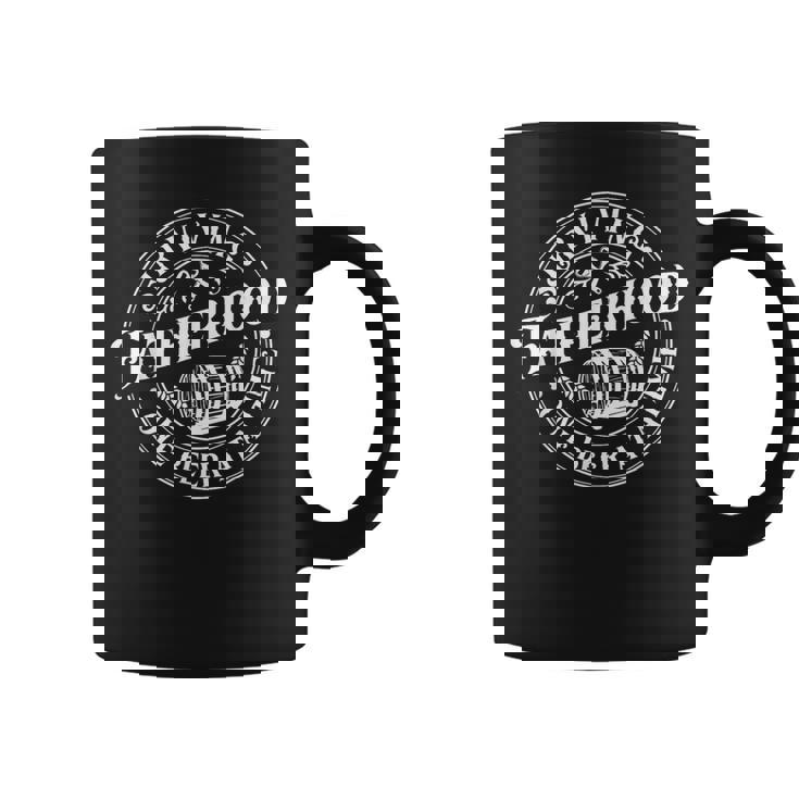 Surviving Fatherhood One Beer At A Time Daddy Father's Day Coffee Mug