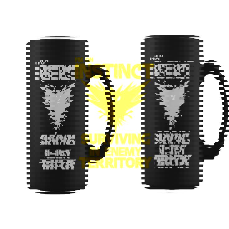 Survivor - Go Instinct Team Taza de café