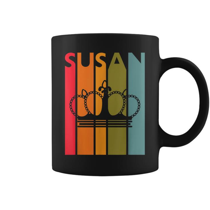 Susan Idea For Girls First Name Vintage Susan Coffee Mug
