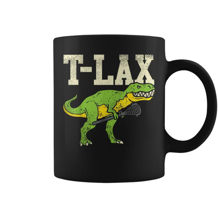 T-Lax T-Rex Lacrosse Dinosaur Lover Lax Player Coffee Mug