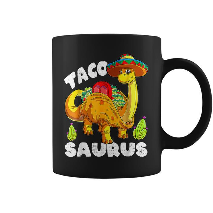 Tacosaurus Taco Dinosaur Dino Cinco De Mayo Mexican Coffee Mug