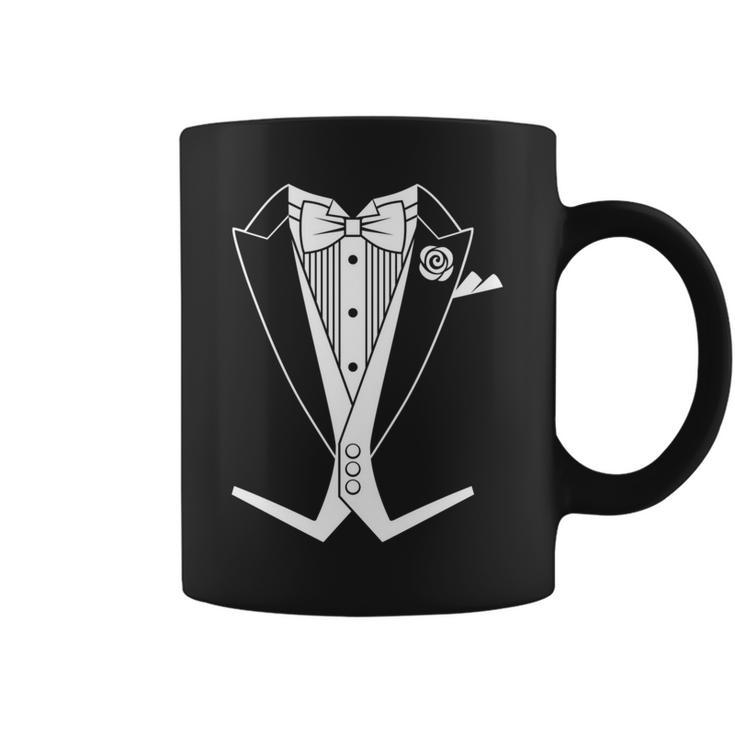 Tails Tuxedo White Tie Coffee Mug