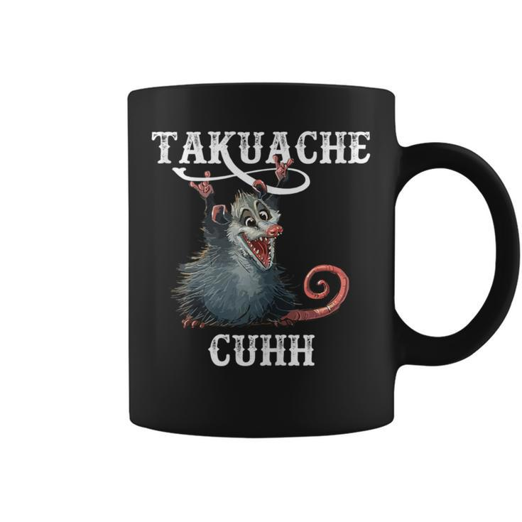 Takuache Cuhh Mexican Meme Opossum Animal Coffee Mug