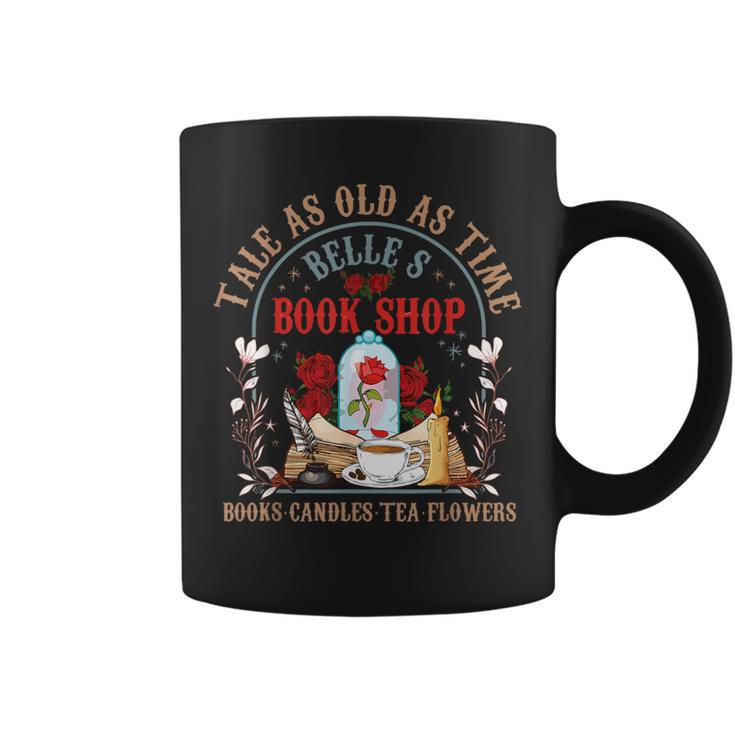 Tale As Old As Time Book Lover Wildflower Book Coffee Mug