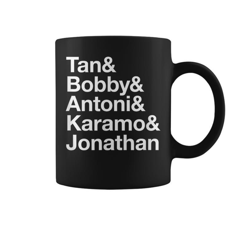 Tan Bobby Antoni Karamo Jonathan Queer English Coffee Mug