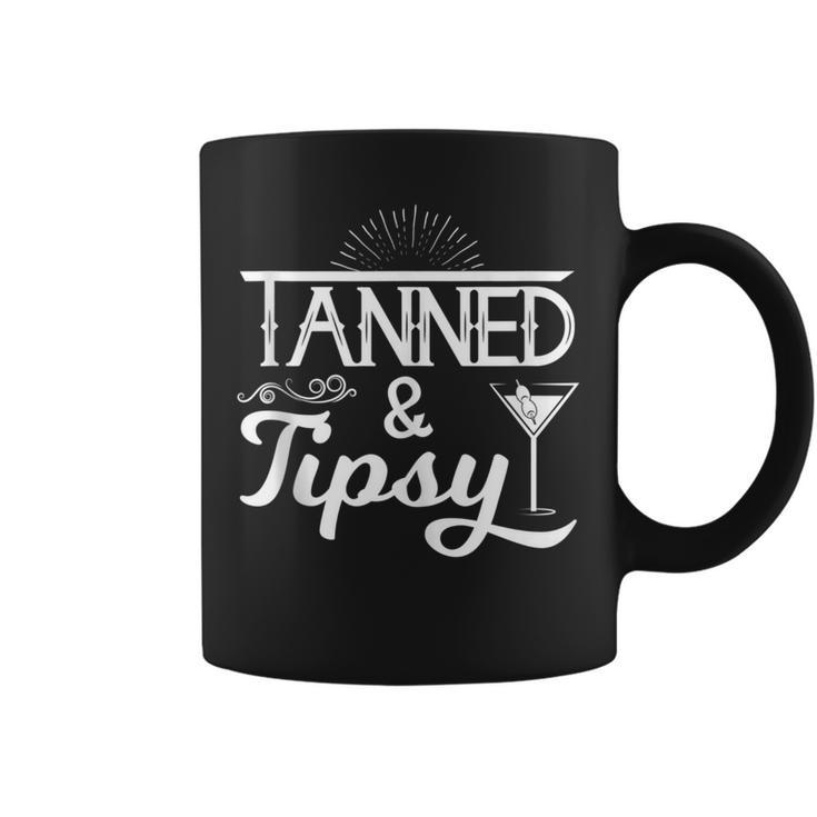 Tanned & Tipsy Alcohol Coffee Mug