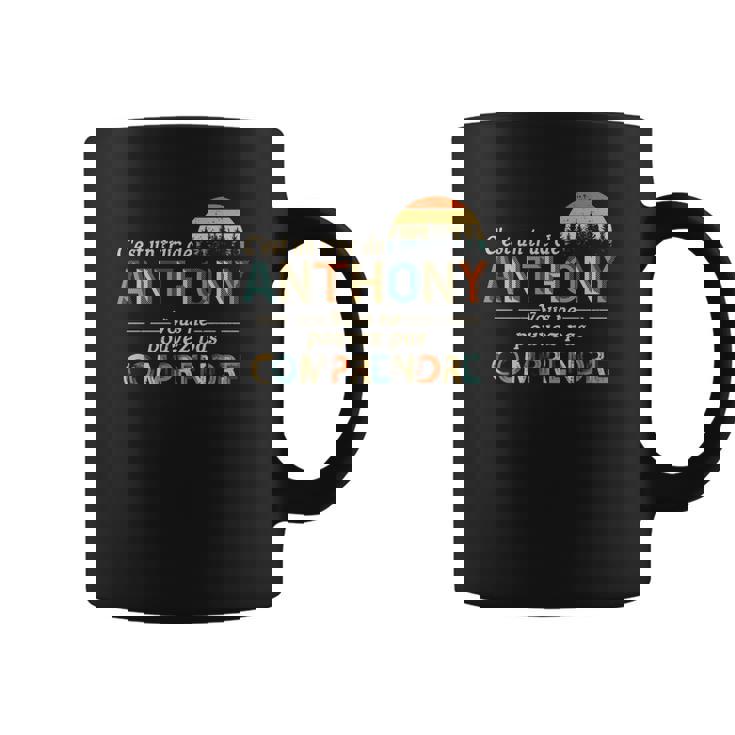Tasse Anthony Unique, C'est un Truc de Anthony Design Coucher de Soleil
