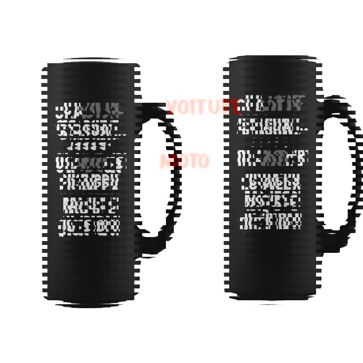 Tasse La Moto C'est Bon pour Amateurs de Motocyclisme