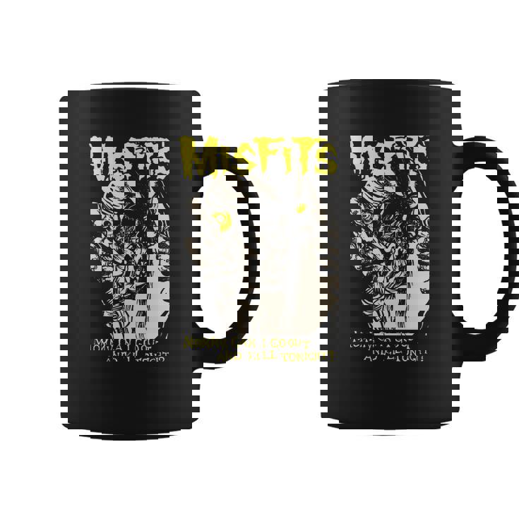 Tasse Misfits Mommy, Can I Go Out And Kill Tonight? Design Punk