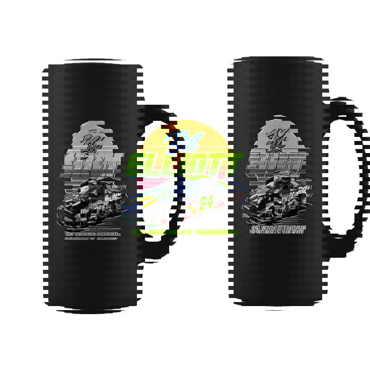 Tasse Noir Bill Elliott 94, Fan de Course Automobile