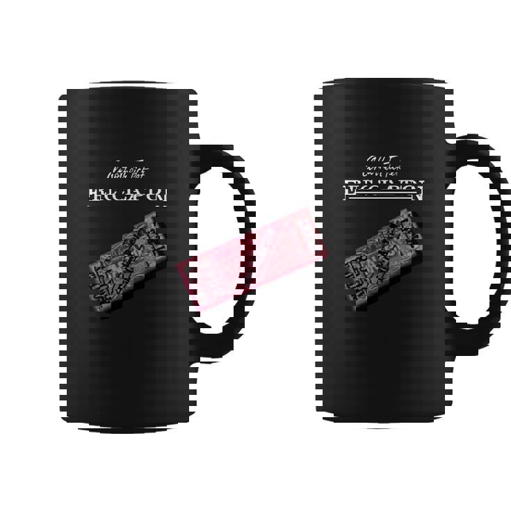 Tasse Noir Eric Clapton, Design Billet de Concert pour Fans