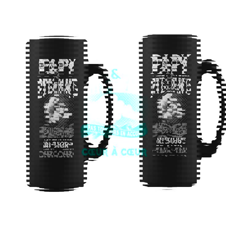Tasse Papy & Petits-Enfants, Famille Heureuse Ensemble
