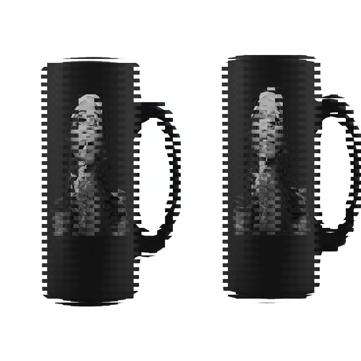 Tatuajes De Monja Satánica Taza de café