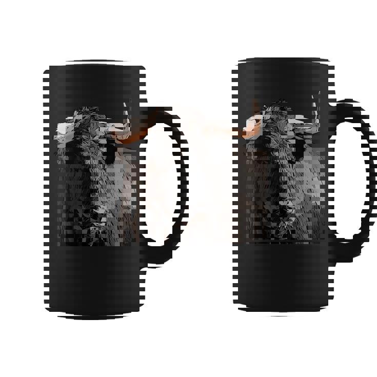 Tauro Toro Estampado De Vaca Buey Buey Motivo De Vaca Motivo Taza de café